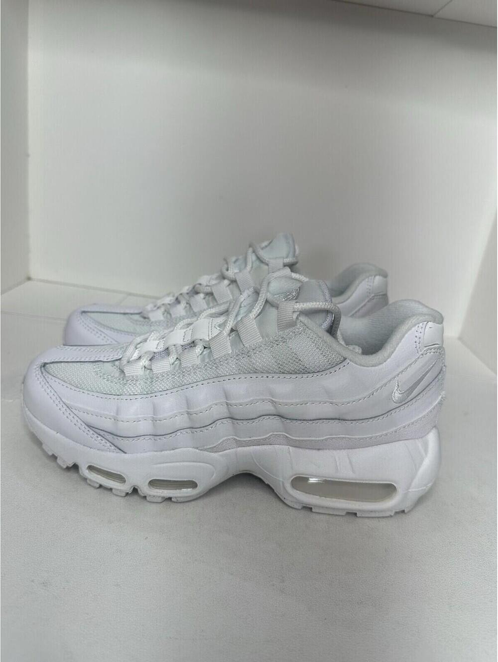 Nike Air Max 95 ‘Triple White’ Size 5Y